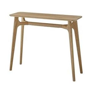 Robas Lund, Console-/garderobetafel BANTRY, massief eiken, natuur geolied, B/H/D: 100/80/35 cm