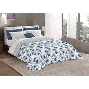 Italian Bed Linen Basic Gedrukt Winter Quilt, Dubbel, triangoli