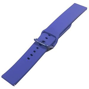 Friendly License - Compatibel met Huawei Watch GT 2 22 mm - Gemaakt van robuuste siliconen - Blauw - Bescherm uw apparaat - Reservearmband voor Smartwatch
