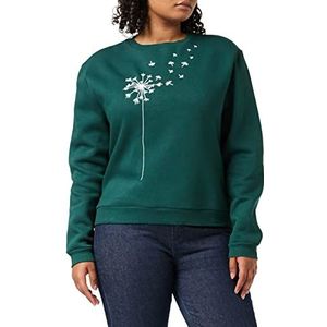 Louche Dames Jan-Dandelion Polo Sweater, Groen, 42 NL