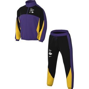 Nike Trainingspak voor heren Los Angeles Lakers Trkst Strtfv Cts Gx, Field Purple/Black/Amarillo, FD8554-504, XS