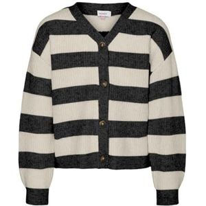 Vero Moda - VMNATAHLIE - Gebreid Vest - Gestreept - Gerecycled Materiaal