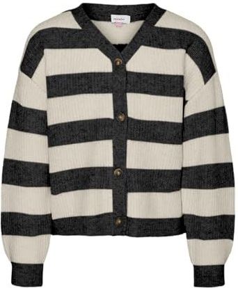 Vero Moda - VMNATAHLIE - Gebreid Vest - Gestreept - Gerecycled Materiaal