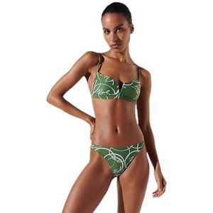 KARL LAGERFELD Braziliaanse bodem, groen en wit, zwart, XL