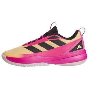adidas - FRONT COURT SHOES - Basketbalschoenen - Hazy Orange/Core Zwart/Shock Roze