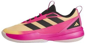 adidas - FRONT COURT SHOES - Basketbalschoenen - Hazy Orange/Core Zwart/Shock Roze