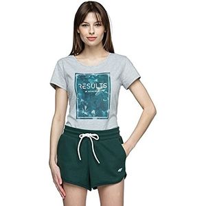 4F Unisex Volwassen Nosh4-tsm004-27m_m T-shirt, grijs, M kort