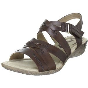 Jana Mode, sandalen voor dames, Café 361, 39 EU