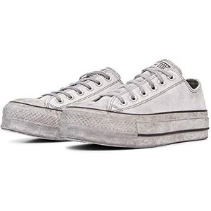 CONVERSE Chuck Taylor All Star Lift Leather Ltd, damessneakers, Witte Smoke In White, 42.5 EU