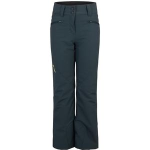 Ziener Alin Skibroek/sneeuwbroek voor kinderen, ademend, waterdicht, PFC-vrij, Dark Jungle, maat 104