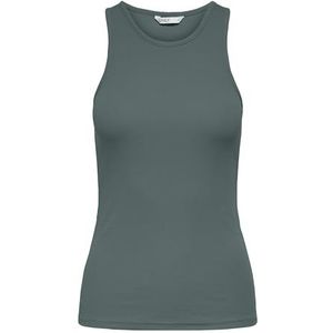 ONLY Onlkenya Life Rib Tank Top JRS Noos, Balsemgroen, L