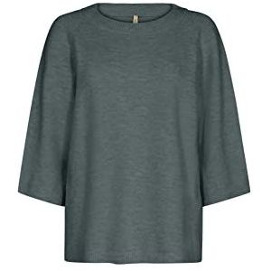 SOYACONCEPT Dames SC-Nessie Pullover Sweater, 96206 Light Slate Melange, Large