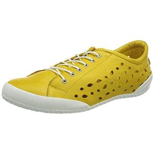 Andrea Conti Dames 349640 Sneaker, Gelb, 5 UK, geel, 38 EU