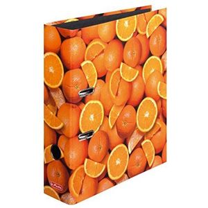 Herlitz 8cm A4 hefboom boogvijl - Sinaasappels