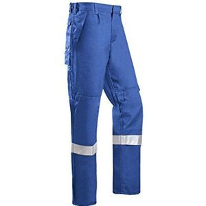 SIOEN 012VN2PFAH46R60 Corinto Offshore Broek met boogbescherming, Regular 60, Royal Blue