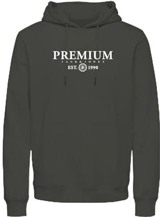 JACK & JONES Jprblacharles Sweat Hood FST, turf, XS