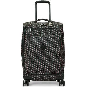 Kipling New YOURI SPIN S handbagage, 35x23x55, 3D K pink (zwart), zwart, Eén maat, NEW YOURI SPIN S