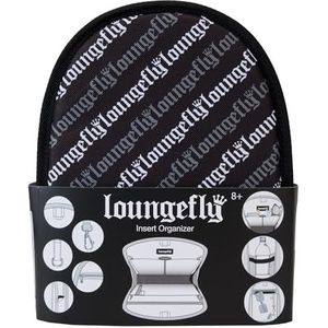 Loungefly Loungefly Mini Rugzak Insert Organizer - Premium Veganistisch Leer - Cadeauidee - Officiële Merchandise - voor jongens, meisjes, mannen en vrouwen Fans