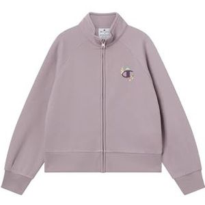Champion Legacy Girls, grafisch sweatshirt met volledige rits, L, violet, Violet, L
