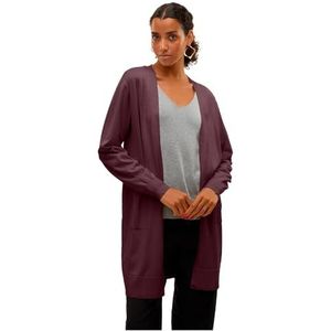 VERO MODA VMSILJE gebreide jas voor dames, Winetasting, XS