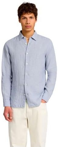 Shirt - Wit - 100% Linnen - Regular Fit