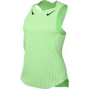 Nike Dames W Nk Arswft Dfadv Singlet, Vapor Green/Black, FN2504-376, 2XS
