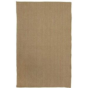 Dandy by William Armes, zacht nieuw dageraad milieuvriendelijk tapijt antislip hal weg zomer huis mat, beige, 90 x 60
