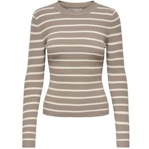 Onllouisa L/S KNT Nca Pullover, mocha meringue, XXL