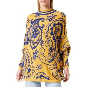 usha FESTIVAL Dames Poncho-pullover 15528580, curry, S, curry, S