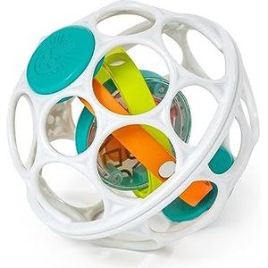 Baby Einstein Grip & Spin Oball gemakkelijk vast te pakken rammelaarspeelgoed, BPA-vrij, 0+ maanden