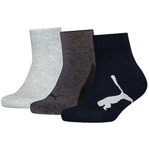 Puma Quarter kindersokken, zwart, 27/30 (3 stuks), zwart, 30
