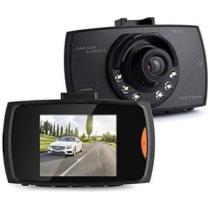 Minoni Dash Cam, auto mini-lcd-auto-videocamera-recorder met FHD 1080p, nachtzicht, loop-opname voor auto's
