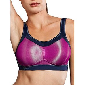 Anita Active Vrouwen niet-bedraad naadloze sport BH 5529, Fuchsia, 70A