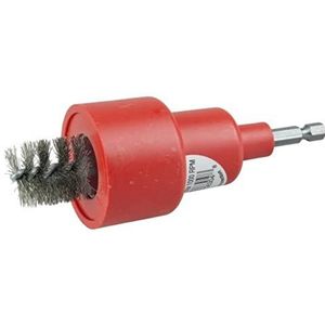 Weiler Turbo, tubenborstel, roestvrij staal 302, ronde schacht, enkele steel, 7/8 Inches, 1