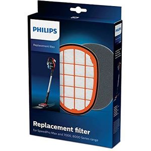 Philips Vervangingsset - Voor filters van de Philips SpeedPro Max in de series 7000 en 8000 - Wasbaar schuimrubber filter - Inlegfilter met frame - FC5005/01