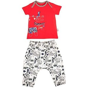 Samen baby jongens shirt + Harem Croco Time – maat – 9 maanden (74 cm)