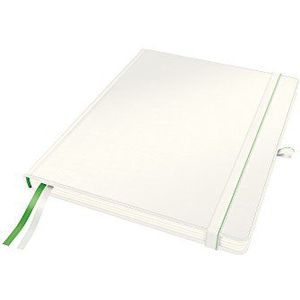 Leitz Hard Cover Notebook, 80 vel, Met 2 bladwijzers, 100 grams Ivoorpapier, Volledig bereik