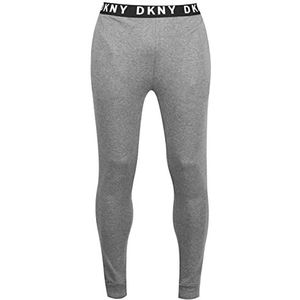 DKNY Heren pyjama bodem, grijs marl, extra groot