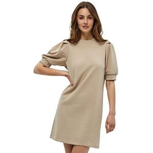 Minus Dames Mika Sweat Jurk, Nomad Zand, XS