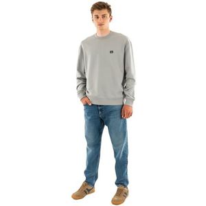 Calvin Klein Jeans - TRRY BDG CRWN - Sweat-shirt - Grijs - 400 g/m²