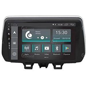 Specifieke autoradio voor Hyundai Tucson 2018-21 Android GPS Bluetooth WiFi USB DAB+ Touchscreen 9"" 4core Carplay AndroidAuto