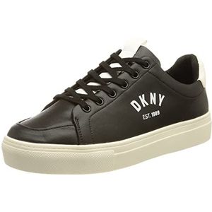 DKNY Cara sneakers voor dames, zwart wit, 37 EU