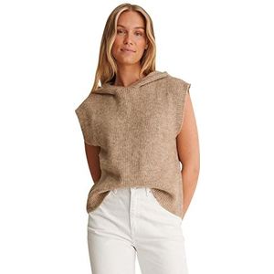NA-KD - Gebreide Damestrui - Donker Beige