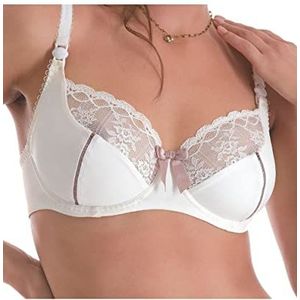 Cache Coeur - Lisa - Borstvoedingsbeha - Gebroken Wit - Flexibele Beugels, Magnetische Clip