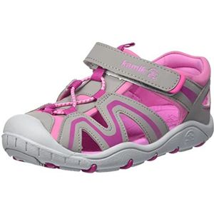 Kamik Platte sandalen voor meisjes, grijs (light grey), 31 EU