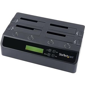 StarTech - SATDOCK4U3RE - Externe Harde Schijf Duplicator en Wisser - Docking Station - USB 3.0/eSATA naar SATA