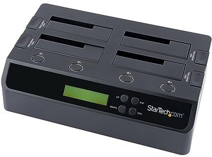 StarTech - SATDOCK4U3RE - Externe Harde Schijf Duplicator en Wisser - Docking Station - USB 3.0/eSATA naar SATA