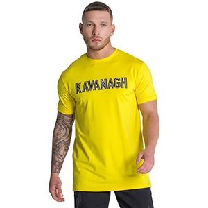 Gianni Kavanagh Gele Hollywood-T-shirt, S Heren