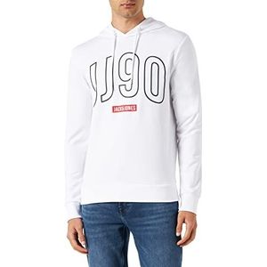 JACK & JONES JJCOLINN Sweatshirt, voor heren, wit, L, wit, L