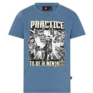 LEGO Ninjago LWTaylor 330 T-shirt voor jongens, 612 Faded Blue, 92 kinderen